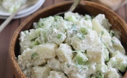 Garden potato salad